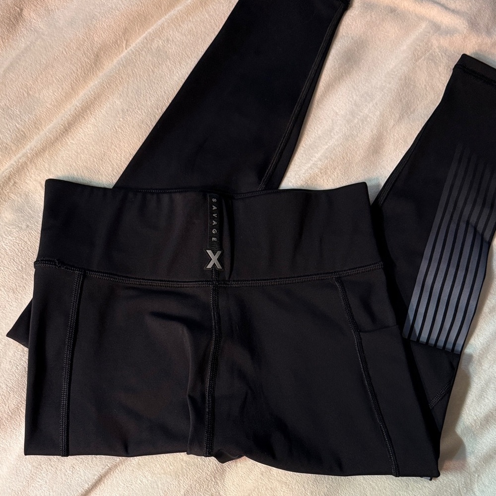 Savage X Fenty Black Leggings
